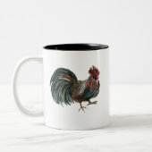 Coq Farm Illustration Mug (Gauche)