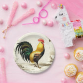 Coq ferme de Paris toute assiette de fête (Fête)