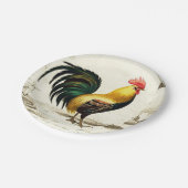 Coq ferme de Paris toute assiette de fête (Angle)