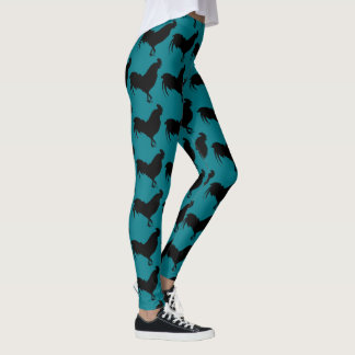 Coq noir Silhouette Année2017 leggings