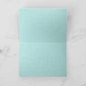 Coq Rouge et Bleu Aquarelle Carte Coq Aqua (Intérieur)