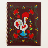 Coq traditionnel de Barcelos en blanc (Devant)