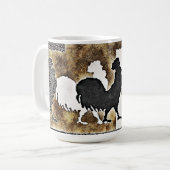 Coq Vintage #2 - Mug (Devant gauche)