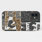 Coq Vintage n° 2 - coque iphone (Dos (Horizontal))