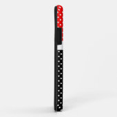 coque à points de la Polka rétro avec Dachshund (Dos/Droite)