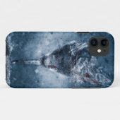 Coque Abstrait Blue Glass Art Mobile (Dos (Horizontal))