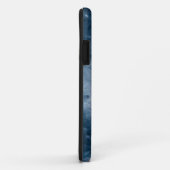 Coque Abstrait Blue Glass Art Mobile (Dos/Droite)
