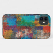 Coque Abstrait Color Splash iPhone 11 (Dos (Horizontal))