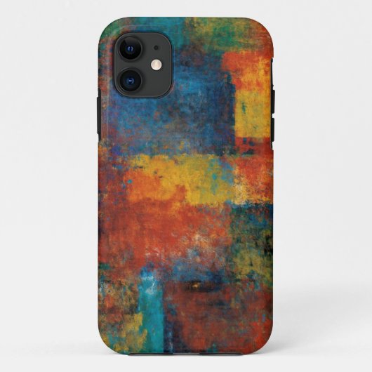 Coque Abstrait Color Splash iPhone 11 (Dos)