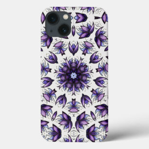 Coque Abstrait de Motif kaléidoscopique de la fleu
