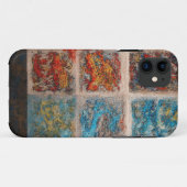 Coque Abstrait Elemental Art Mobile (Dos (Horizontal))