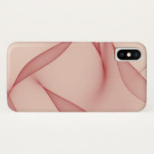 coque Abstrait Feuille iPhone X (Dos (Horizontal))