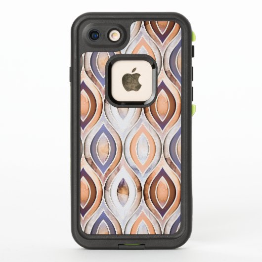 Coque Abstrait Geometry LifeProof® Apple iPhone 7 (Dos)