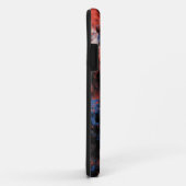 Coque Abstrait Red & Blue iPhone 11 (Dos/Droite)