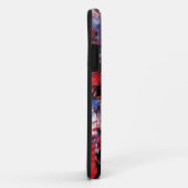 Coque Abstrait Red & Blue iPhone 11 (Dos/Droite)
