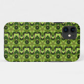 coque abstrait vert fou (Dos (Horizontal))