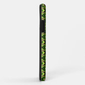 coque abstrait vert fou (Dos/Droite)