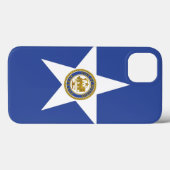 Coque aérien Ipad patriotique avec drapeau de Hous (Verso (horizontal))