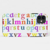 Coque Alphabet iPhone 5/5S (Dos (Horizontal))
