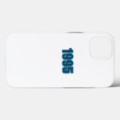 Coque année de naissance de l'iphone (Verso (horizontal))