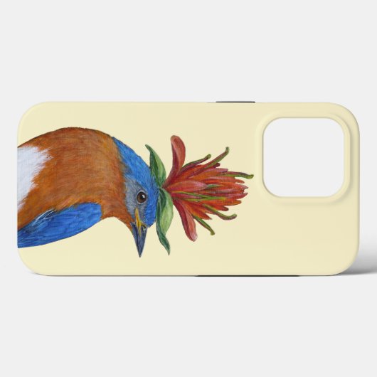 Coque Apple iPhone 13 Pro bluebird (Verso (horizontal))