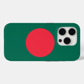 Coque Apple iPhone 15 Pro Case-Mate, drapeau du Ba (Verso (horizontal))