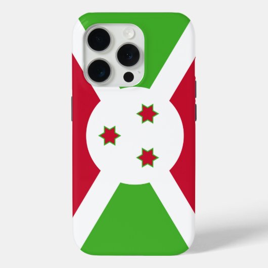 Coque Apple iPhone 15 Pro Case-Mate, drapeau du Bu (Verso)
