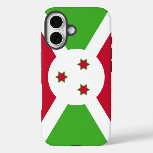 Coque Apple iPhone 16 Case-Mate avec Burundi (Verso)