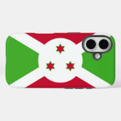 Coque Apple iPhone 16 Case-Mate avec Burundi (Verso (horizontal))