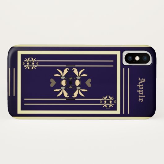 Coque Apple iPhone X (Dos (Horizontal))