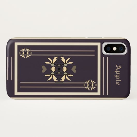 Coque Apple iPhone X (Dos (Horizontal))