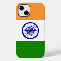 Coque Apple patriotique-Mate, Drapeau indien Coque
