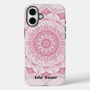 Coque Arabesque Pink Mandala