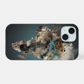 Coque art abstrait Afrique (Verso Horizontal)