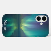 Coque Aurora magique - Cadeau de nom personnalisé (Verso (horizontal))
