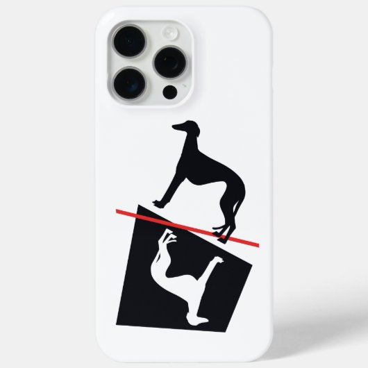 Coque avec motif Galgos (modèle adaptable) Case-Mate iPhone Case (Achterkant)