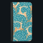 Coque Avec Portefeuille Pour Galaxy S5 Christmas Reindeer : Vintage Motif sans couture.<br><div class="desc">Noël Vintage motif sans couture avec rennes. Vintage renne de Noël ! Classique Motif sans Seamless. Magie de Noël Vintage ! Reindeer dans un motif intemporel sans couture. motif, nouveau, arrière - plan, noël, abstrait, illustration, décoration, nature, vintage, hiver, neige, blanc, animal, beauté, rétro, sans couture, invitation, célébration, silhouette, rouge...</div>