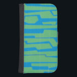 Coque Avec Portefeuille Pour Galaxy S4 Circuit moderne V<br><div class="desc">Motifs</div>