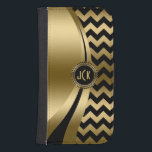 Coque Avec Portefeuille Pour Galaxy S4 Elégant Black & Gold Modern Zigzag Chevron Motif<br><div class="desc">Le chevron en zigzag moderne noir et or et noir et le motif et les lignes modernes dynamiques design. monogramme personnalisé et optionnel. Plusieurs variantes sur ce design, avec différentes positions des éléments et différentes combinaisons de couleurs. Pas de parties scintillant réelle ou de finition métallique, mais l'effet d'image numérique....</div>