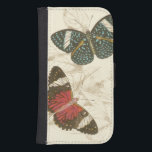 Coque Avec Portefeuille Pour Galaxy S4 Feuilles de Sepia avec papillons colorés<br><div class="desc">Les ailes de ces papillons colorés se démarquent merveilleusement par rapport aux tons sépia des feuilles dessinés à la main dans cette pièce. La beauté captivante de cette impression serait extraordinaire dans votre maison. Achète-en un exemplaire aujourd'hui !</div>