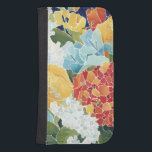 Coque Avec Portefeuille Pour Galaxy S4 Florals II de minuit<br><div class="desc">Floral</div>