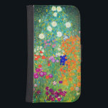 Coque Avec Portefeuille Pour Galaxy S4 Jardin aux fleurs Gustav Klimt<br><div class="desc">Porte-valet Samsung Galaxy avec peinture à l’huile de Gustav Klimt Jardin aux fleurs (1906). Un beau jardin de fleurs violettes,  rouges,  blanches,  bleues et oranges. Un grand cadeau pour les amateurs d'art Art Nouveau et autrichien.</div>