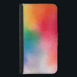 Coque Avec Portefeuille Pour Galaxy S5 Moderne coloré Abstrait vierge Modèle tendance<br><div class="desc">Élégant Samsung Galaxy S5 Porte-monnaie moderne coloré Abstrait Blank Modèle tendance</div>