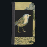 Coque Avec Portefeuille Pour Galaxy S4 Oiseau sur Noir et Arrière - plan Vintage<br><div class="desc">Cette image est simple et belle à ajouter sur n'importe quel produit offert et plaira à tout amateur d'art vintage. Le carré noir met l'accent sur les couleurs de l'oiseau et de l'arrière - plan jaune.  Choisissez cette oeuvre pour votre prochain produit Zazzle.</div>