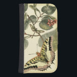 Coque Avec Portefeuille Pour Galaxy S4 Papillon et libellule à fleurs rouges<br><div class="desc">Vision Studio a créé cette scène captivante d'un papillon et d'une libellule flottant près d'un groupe de fleurs rouges. Si vous aimez la nature,  vous devriez obtenir cette impression pour vous-même. Il ferait aussi un cadeau extraordinaire pour quelqu'un de spécial dans votre vie!</div>
