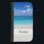 Coque Avec Portefeuille Pour Galaxy S4 Turcs de la plage | et photo sous le vent de la<br><div class="desc">Près de la plage de renommée mondiale de baie de grâce. Une belle plage sablonneuse. La photo de la plage sous le vent - les Turcs et la Caïques Providenciales - photographie par congé de © d'images d'Elke Clarke comme est ou ajoutent votre propres texte, nom, monogramme ou graphiques pour...</div>