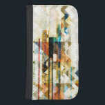 Coque Avec Portefeuille Pour Galaxy S4 Urbain Chevron II<br><div class="desc">Décorations pour la maison</div>