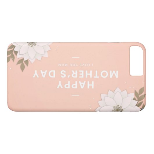 Coque Barely There de Case-Mate pour iPhone 8 Plus (Dos (Horizontal))