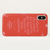 Coque Barely There de Case-Mate pour iPhone X 
 (Dos (Horizontal))