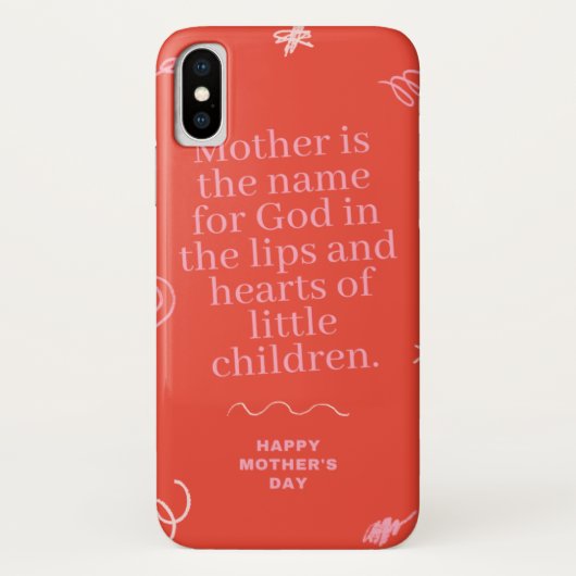 Coque Barely There de Case-Mate pour iPhone X 
 (Dos)